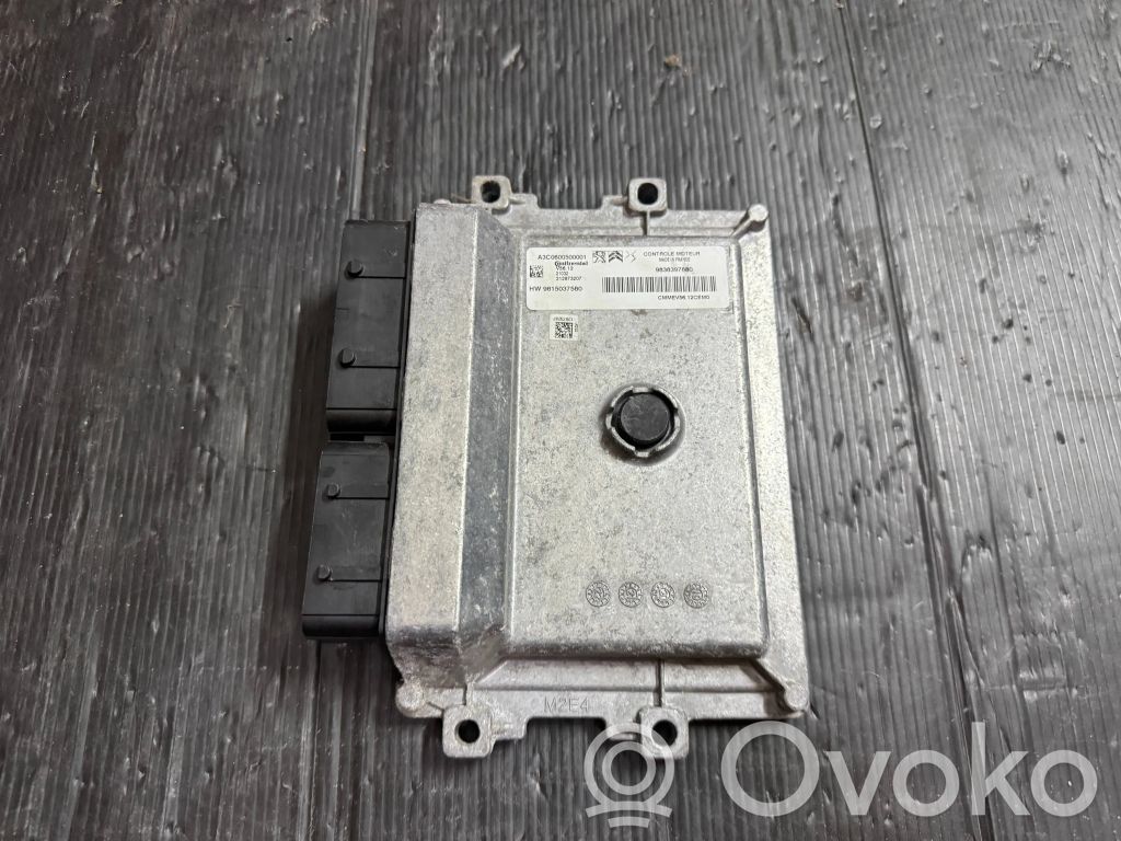 Engine control unit/module   9815037580,9838397680,A3C0600500001