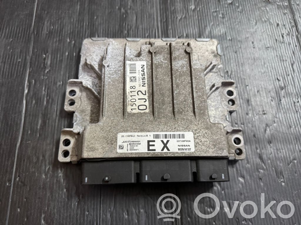 Engine control unit/module   237108FW00,237108FW0A