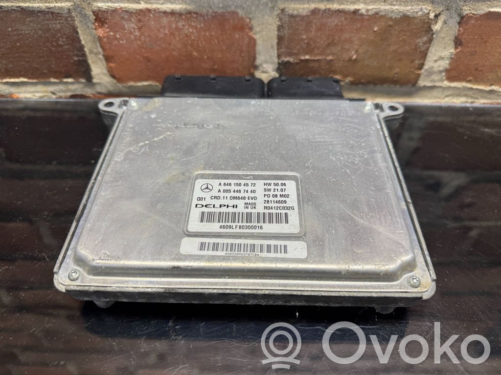 Mercedes-Benz C W204 Engine control unit/module 