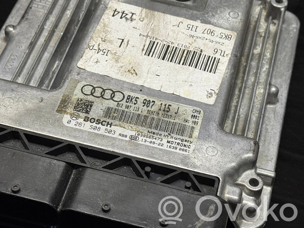 Engine control unit/module   8K5907115J,8K2907115L,0261S08503