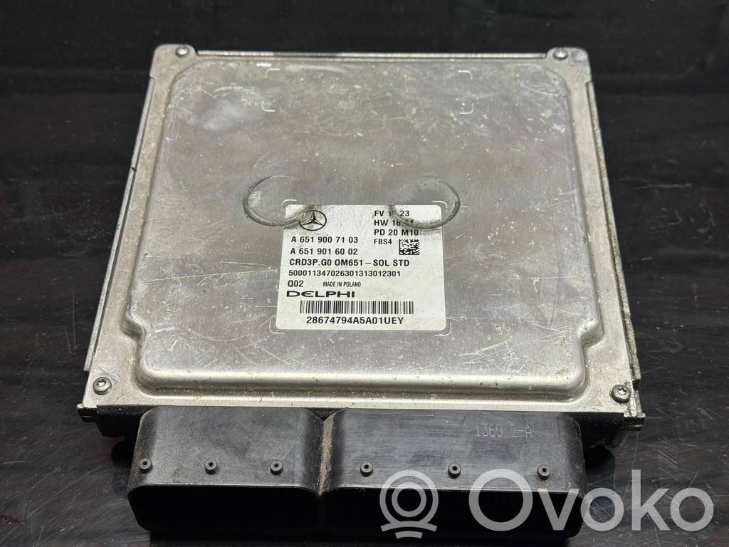Mercedes-Benz Sprinter W906 Engine control unit/module 