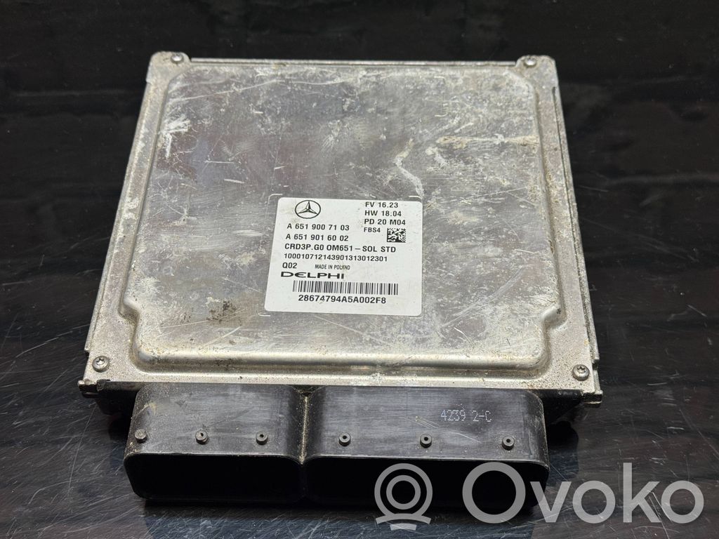 Mercedes-Benz Sprinter W906 Engine control unit/module 