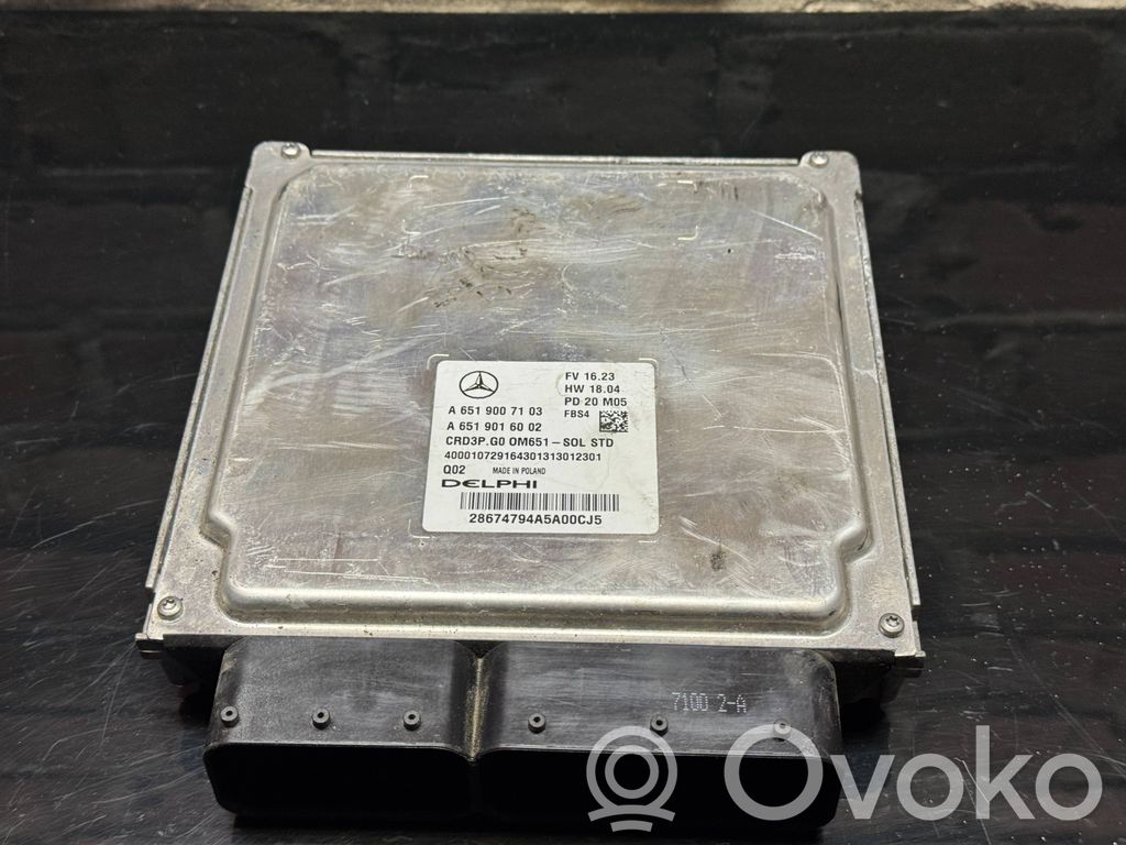 Mercedes-Benz Sprinter W906 Engine control unit/module 