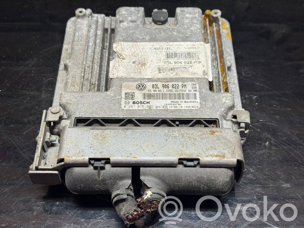 Volkswagen Eos Engine control unit/module 