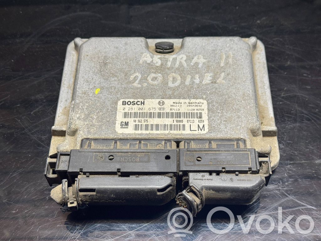 Opel Astra G Engine control unit/module 