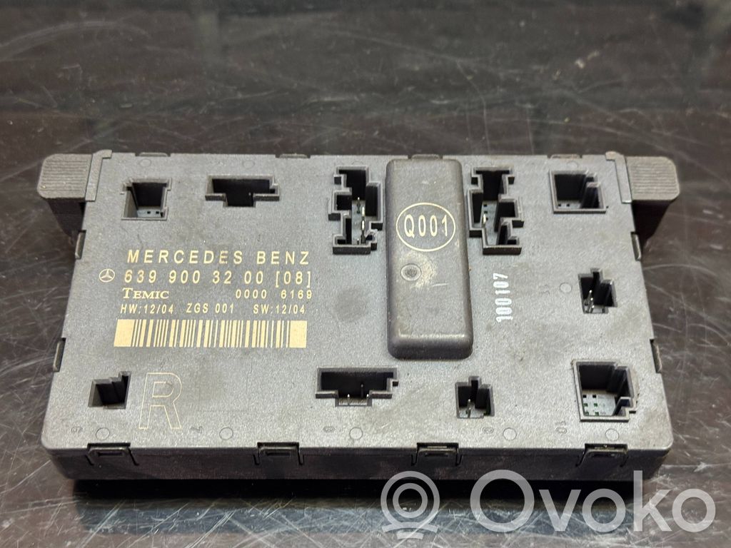 Mercedes-Benz Vito Viano W639 Sterownik / Moduł drzwi 
