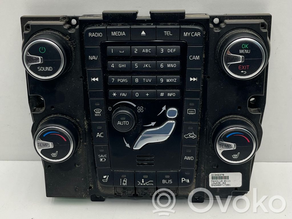 Volvo V60 Climate control unit 