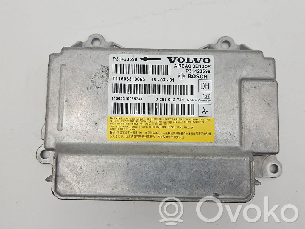 Volvo V60 Airbag control unit/module 