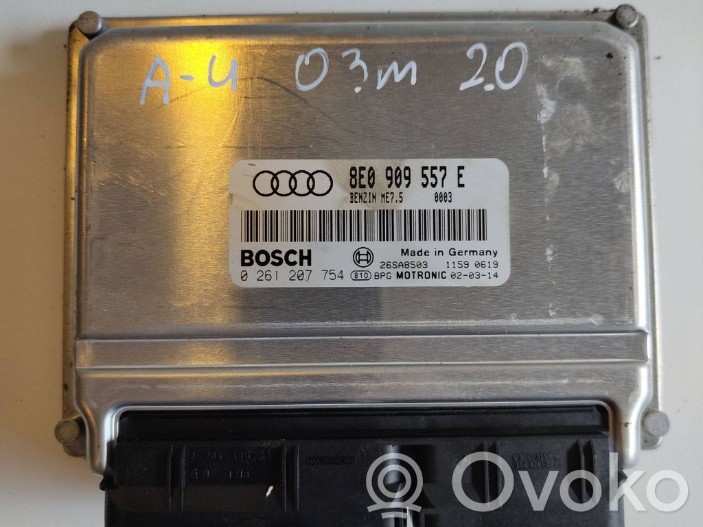 Audi A4 S4 B6 8E 8H Engine control unit/module 