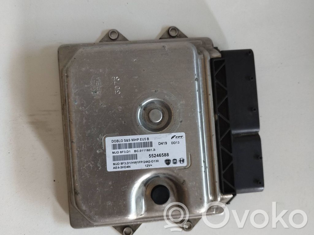 Engine control unit/module ECU   55246588,AE43HD4N