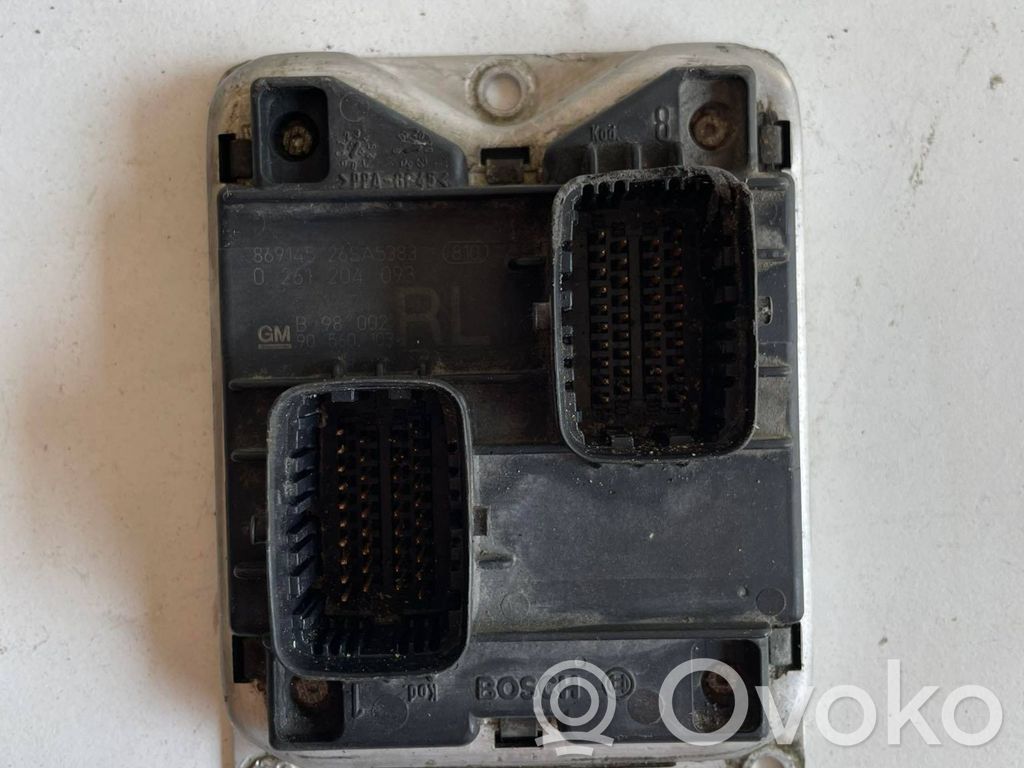 Opel Astra G Engine control unit/module 
