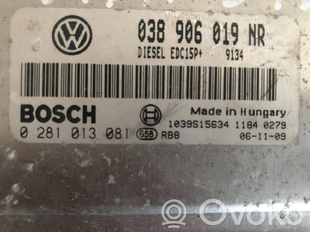 Skoda Roomster (5J) Engine control unit/module 
