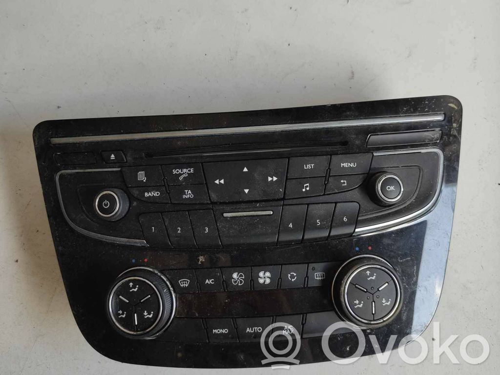 Peugeot 508 Panel klimatyzacji 
