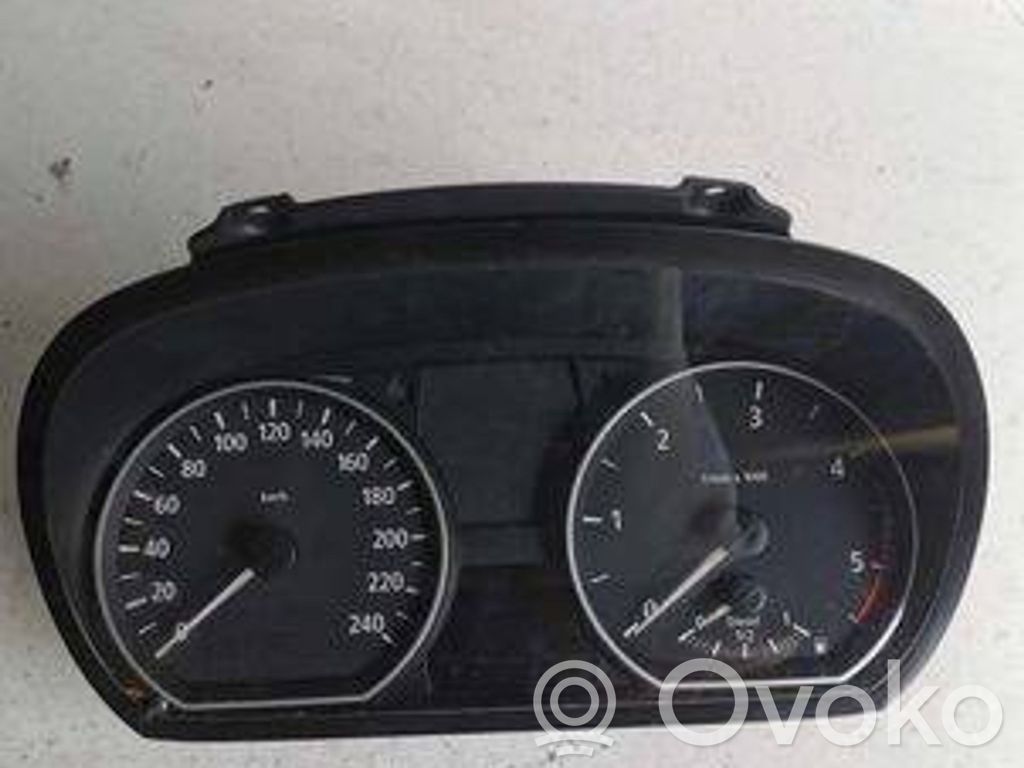 BMW 1 E81 E87 Speedometer (instrument cluster) 