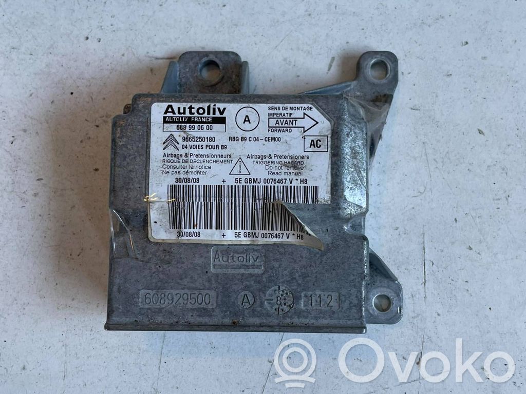 Citroen Berlingo Airbag control unit/module 