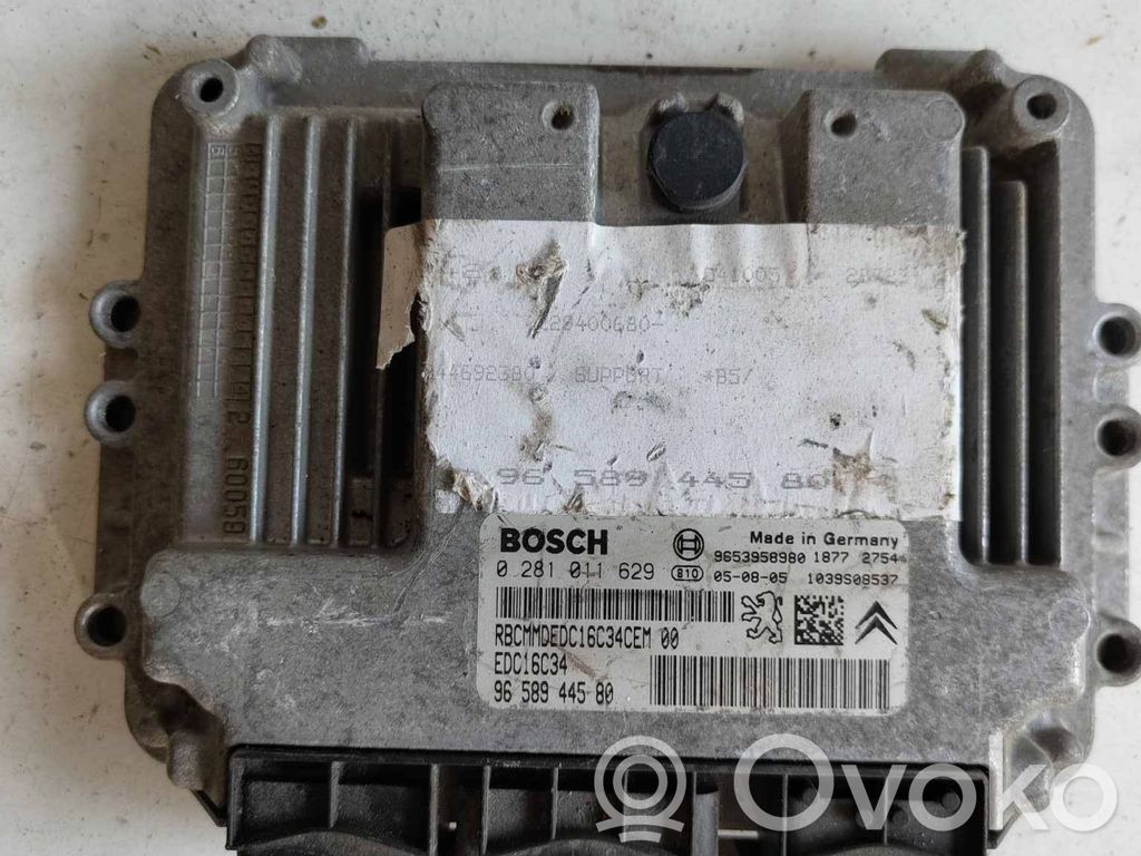 Peugeot 307 Engine control unit/module 