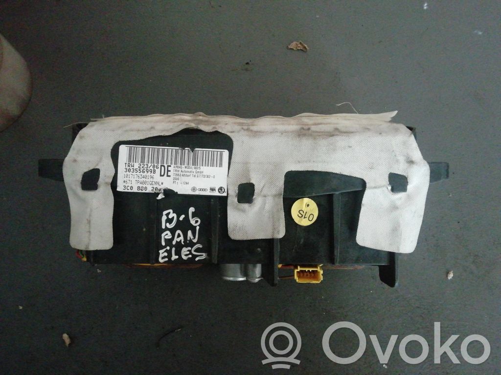 Volkswagen PASSAT B6 Poduszka powietrzna Airbag pasażera 