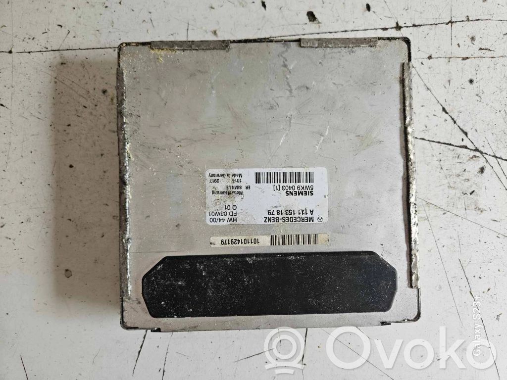 Mercedes-Benz C W203 Engine control unit/module 