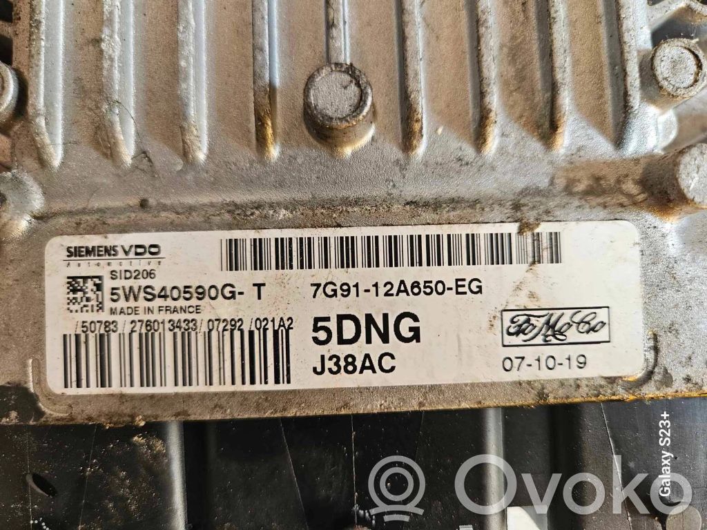 Ford Mondeo MK IV Engine control unit/module 