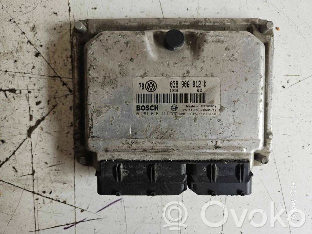 Engine control unit/module   038906012K,28SA4241,0281010111