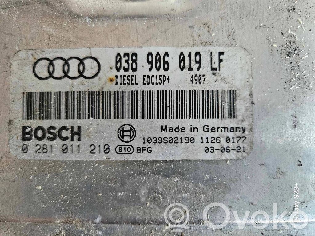 Audi A4 S4 B6 8E 8H Engine control unit/module 