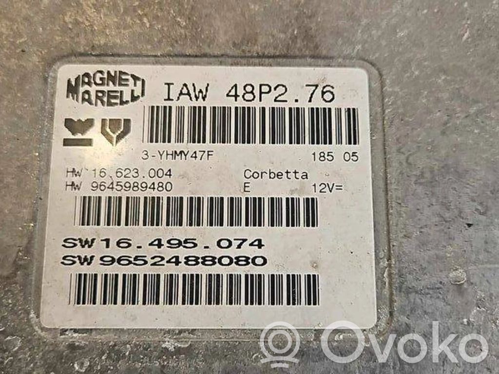 Citroen C3 Engine control unit/module 