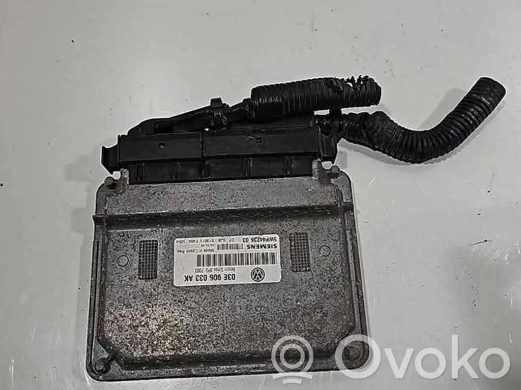 Engine control unit/module   03E906033AK,3PG7003,5WP4423603