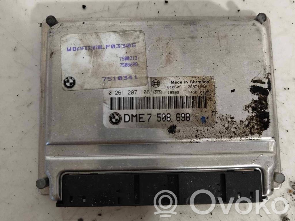 Engine control unit/module   0261207106,7508698,7500213