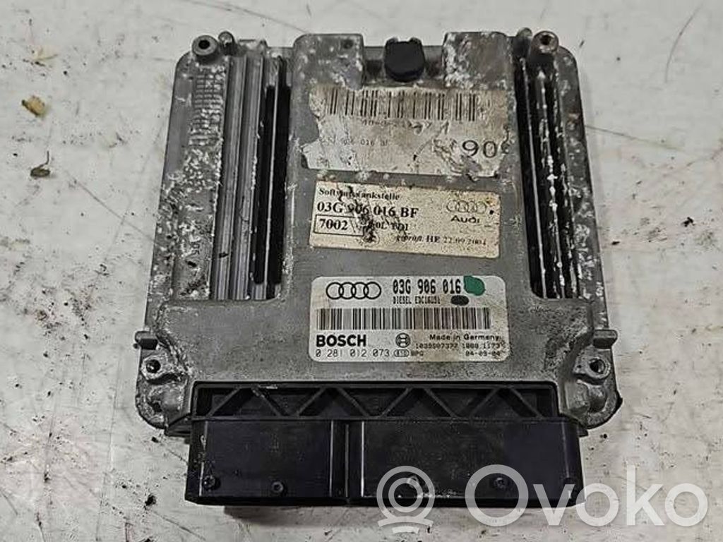 Engine control unit/module   03G906016,1039S07377,0281012073