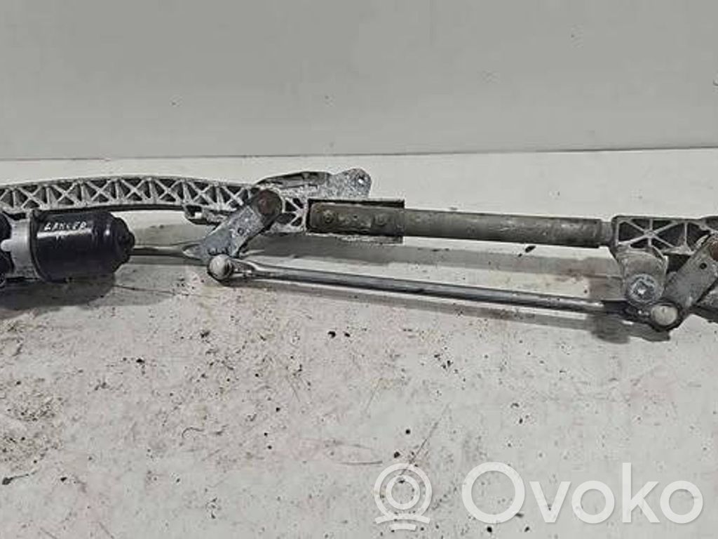 Mechanizm i silniczek wycieraczek szyby przedniej / czołowej   206B,B076,08031544