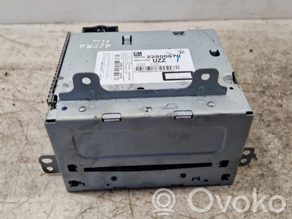 Opel Astra J Panel / Radioodtwarzacz CD/DVD/GPS 