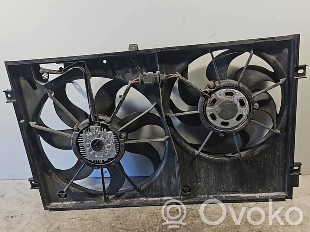 Volkswagen PASSAT B6 Elektrisks radiatoru ventilators 