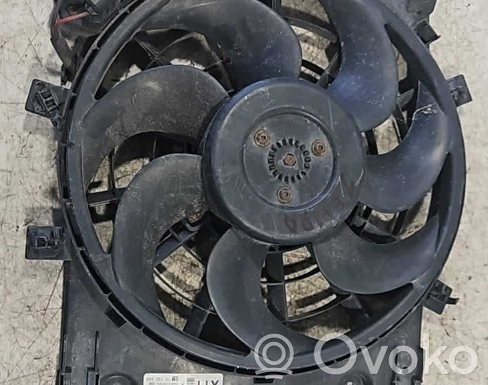 Opel Zafira A Elektrinis radiatorių ventiliatorius 