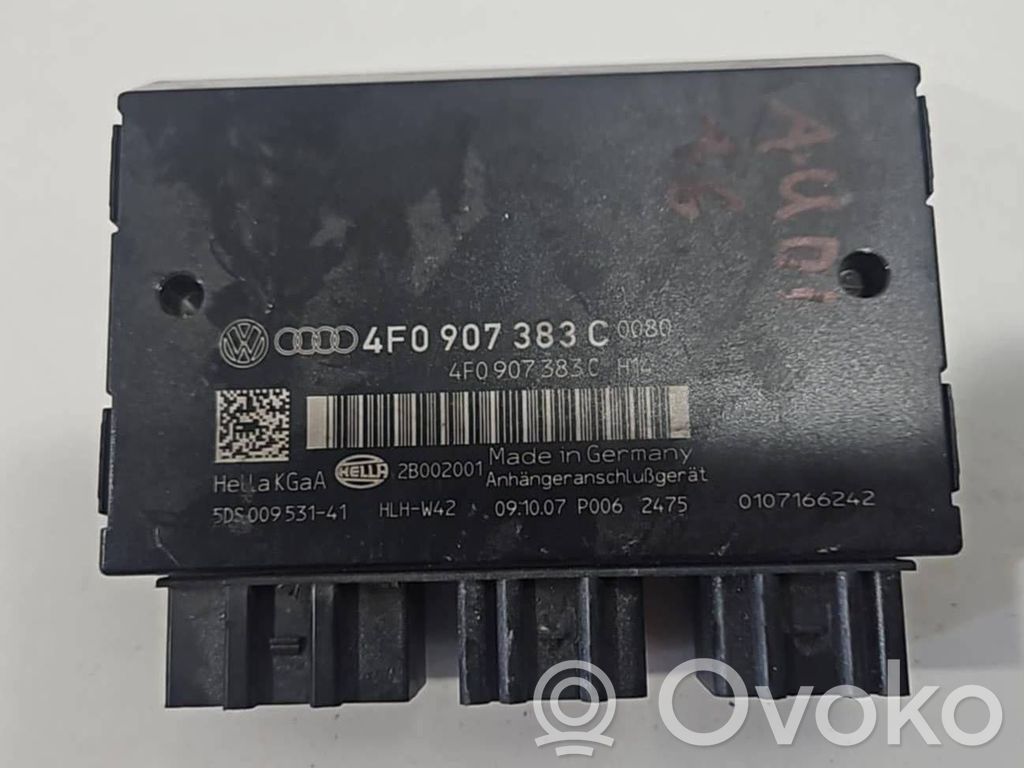 Audi A6 S6 C6 4F Tow bar trailer control unit/module 