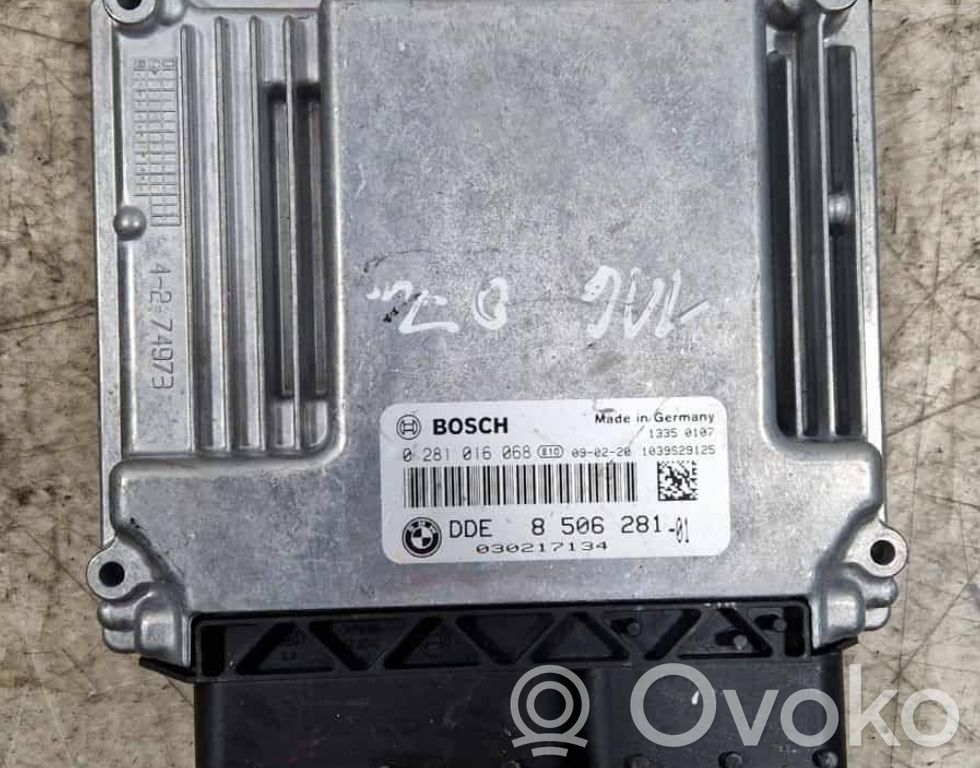 Engine control unit/module   8506281,0281016068,030217134