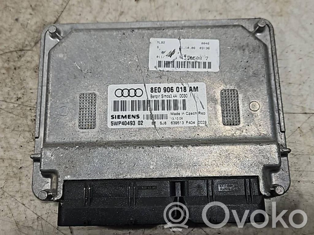 Engine control unit/module   43165087,5WP4049302,8E0906018AM