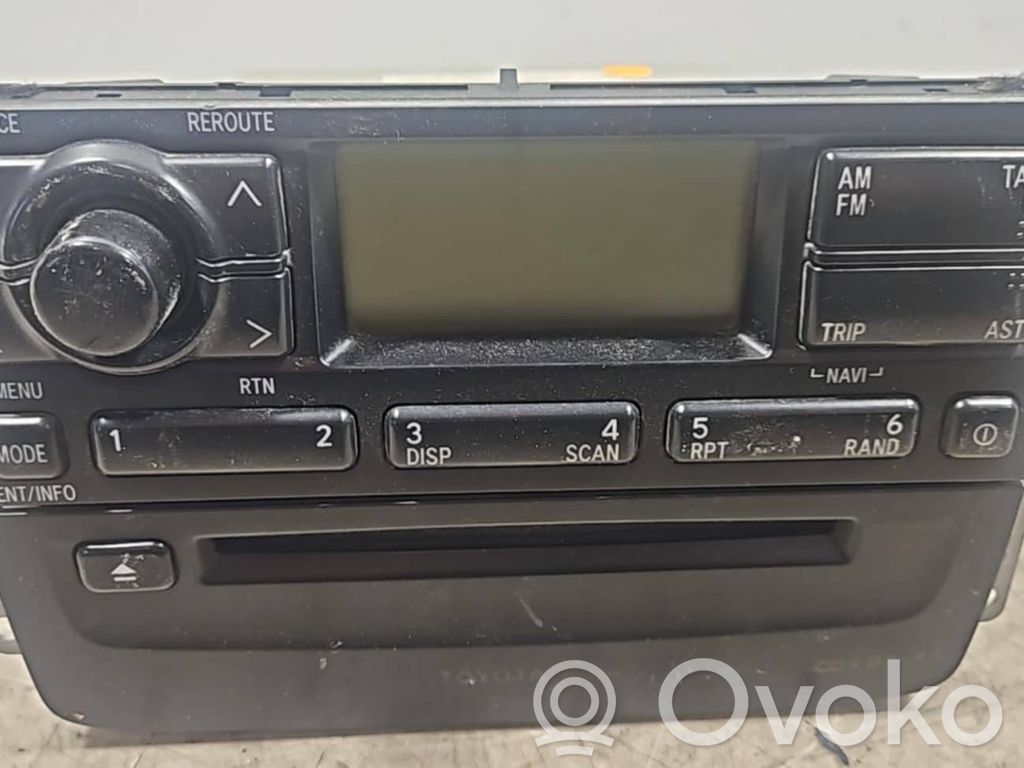 Toyota Avensis T250 Panel / Radioodtwarzacz CD/DVD/GPS 