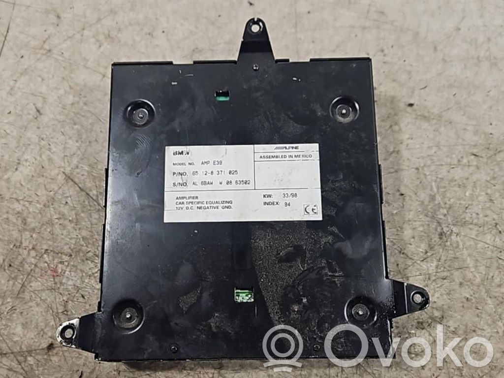 BMW 5 E39 Garso stiprintuvas 