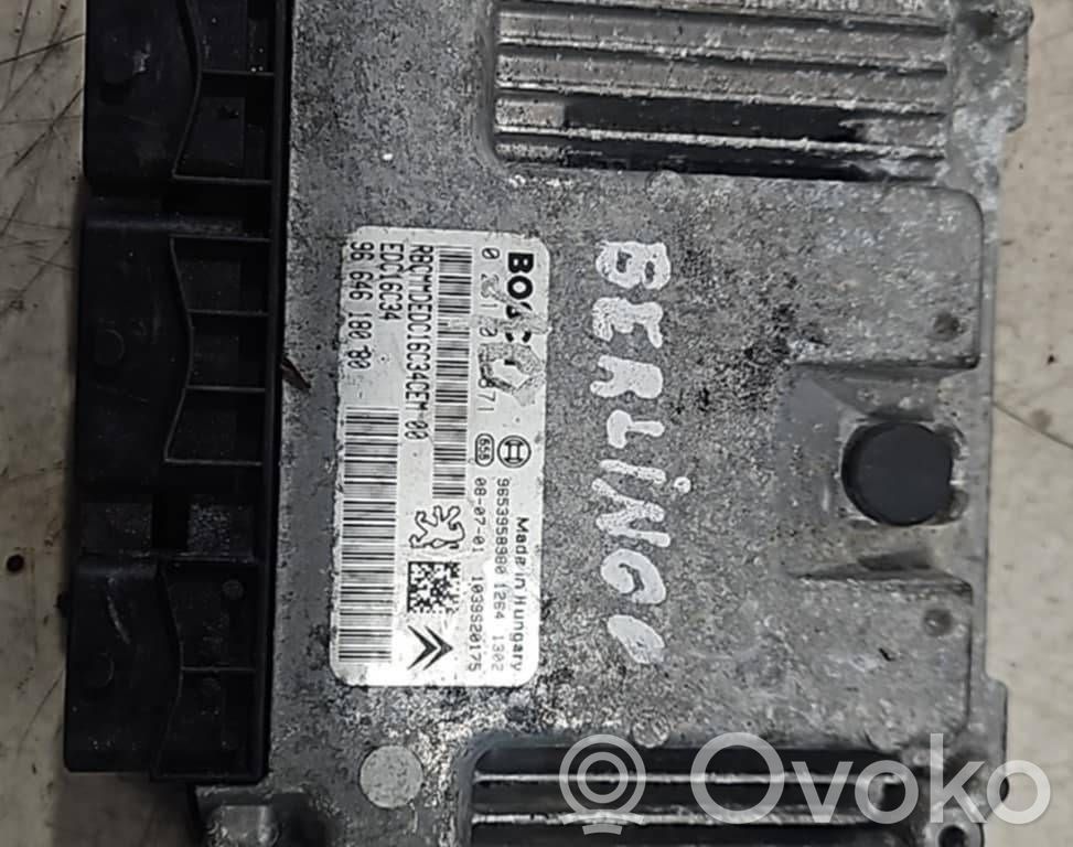 Peugeot Expert Calculateur moteur ECU 