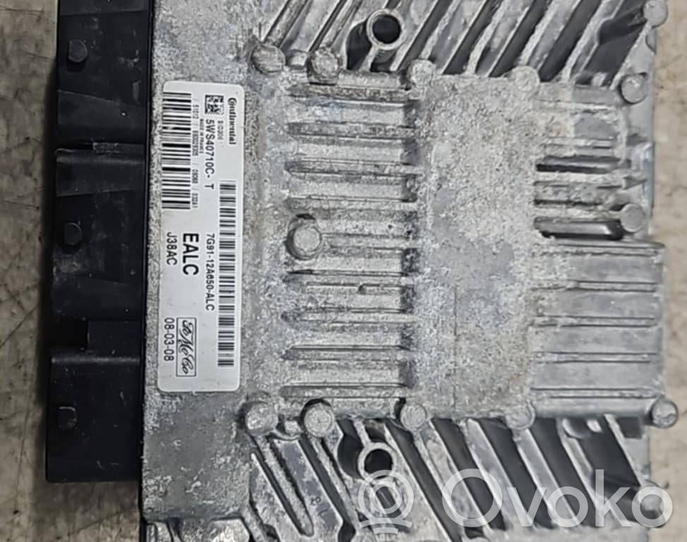 Engine control unit/module   5WS40710CT,7G9112A650ALC