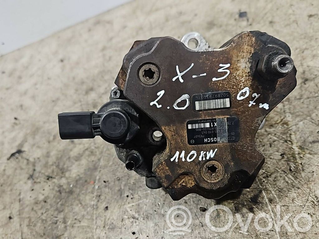 BMW X3 E83 Fuel injection high pressure pump 