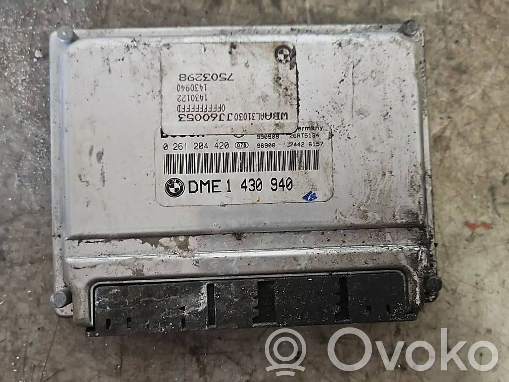 BMW 3 E46 Engine control unit/module 