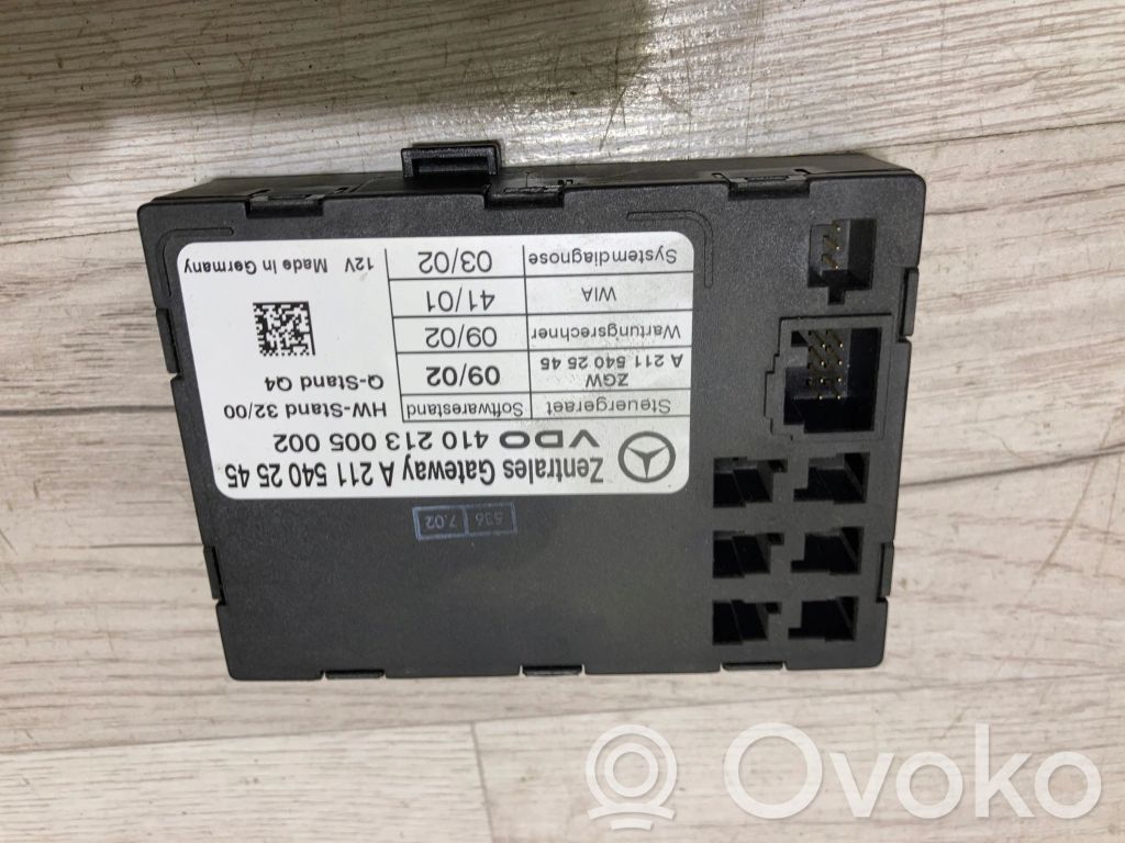 Mercedes-Benz E W211 Gateway control module 