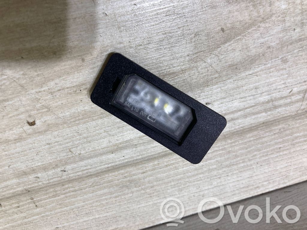 BMW 1 F70 Éclairage de plaque d'immatriculation 