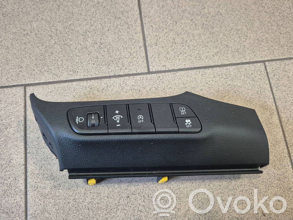 Hyundai i30 Interruptor de control de altura del faro delantero 