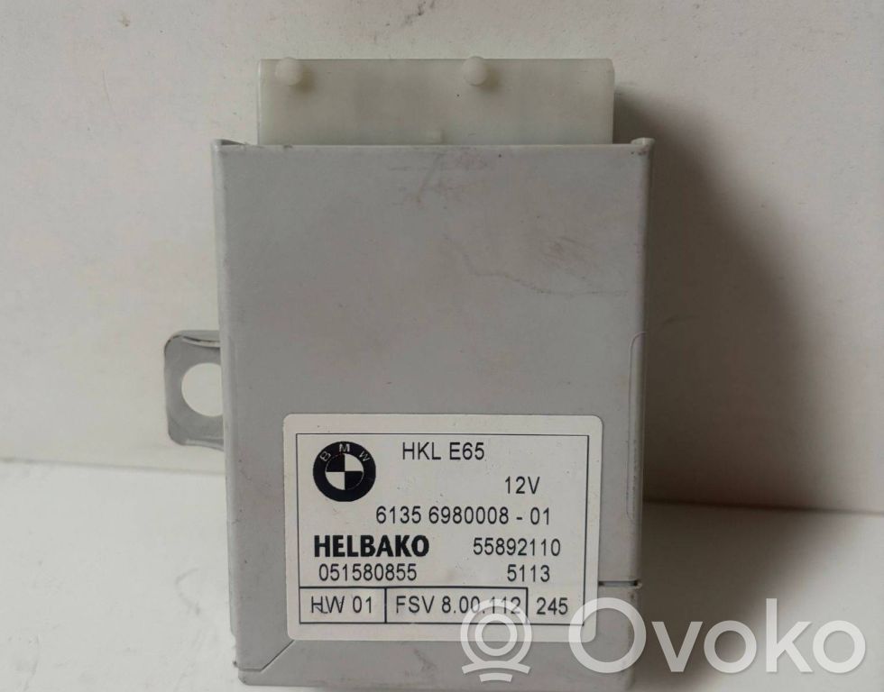 BMW 7 E65 E66 Tailgate/trunk control unit/module 