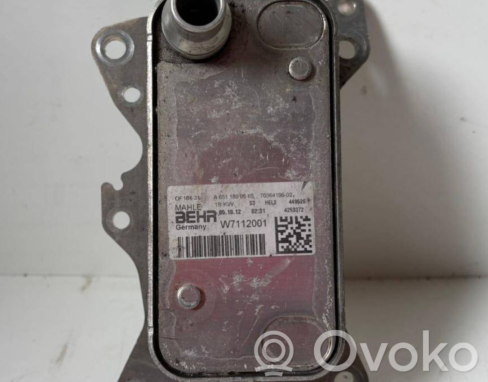 Mercedes-Benz A W176 Oil filter mounting bracket 