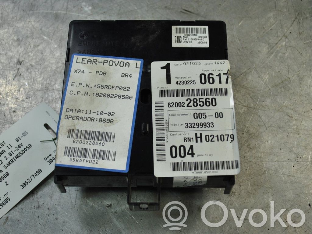 Renault Laguna II Otras unidades de control/módulos 
