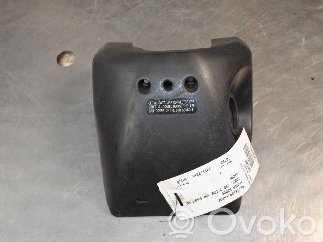Steering wheel column trim