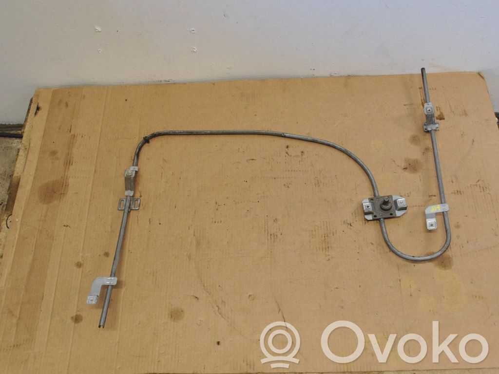 Front window lifting mechanism without motor